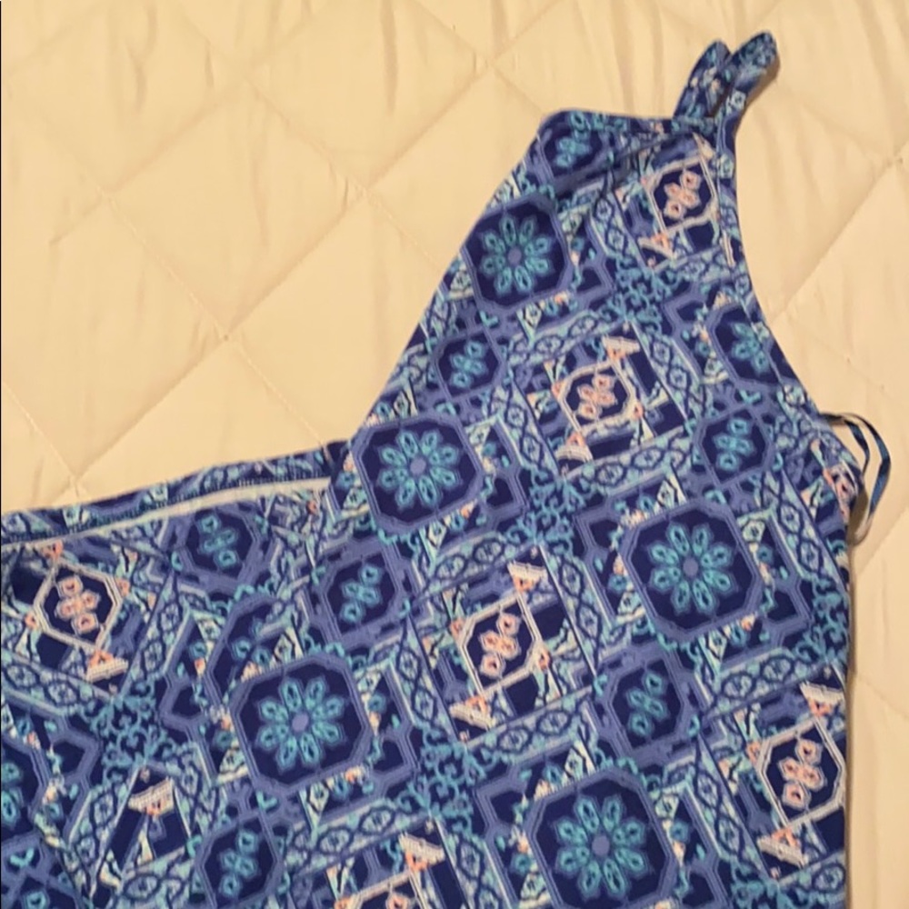halter top skater dress